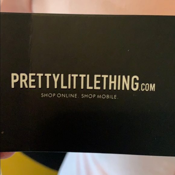 NWT pink bodycon dress with chiffon sleeve & hem - Picture 5 of 7